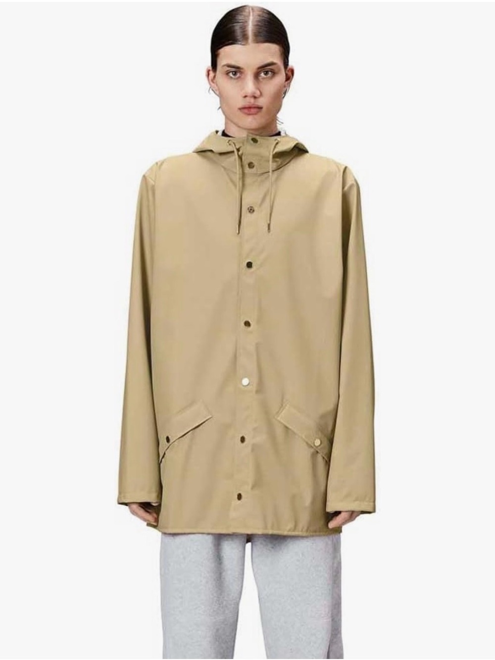 Rains Waterproof Hooded Raincoat